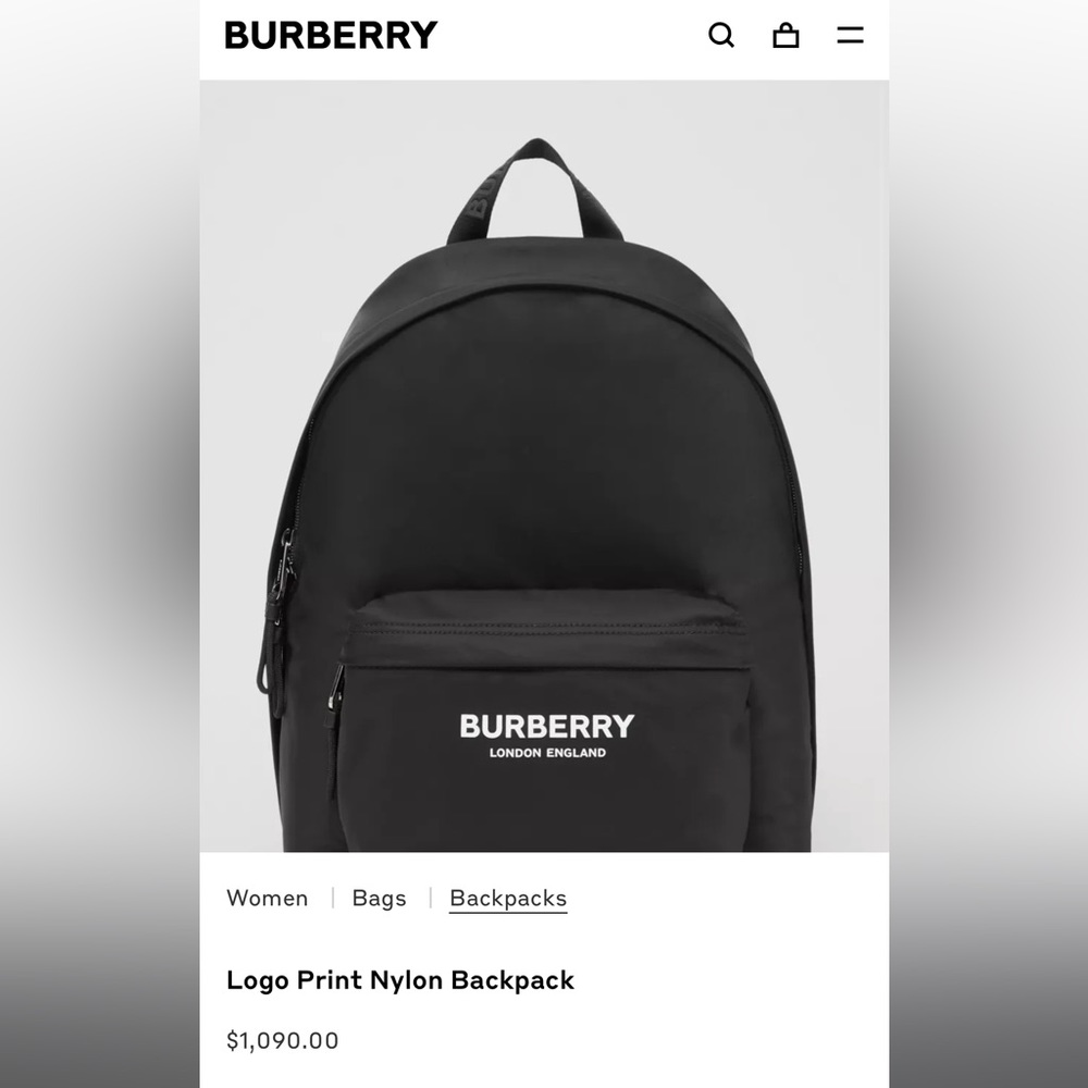 Burberry Backpack - Picture 15 of 16
